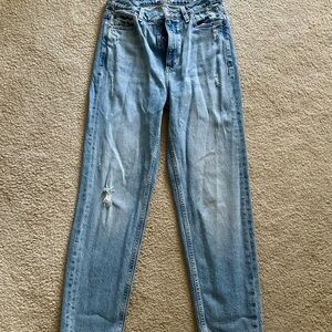 Guess Light Blue Straight Leg Jeans